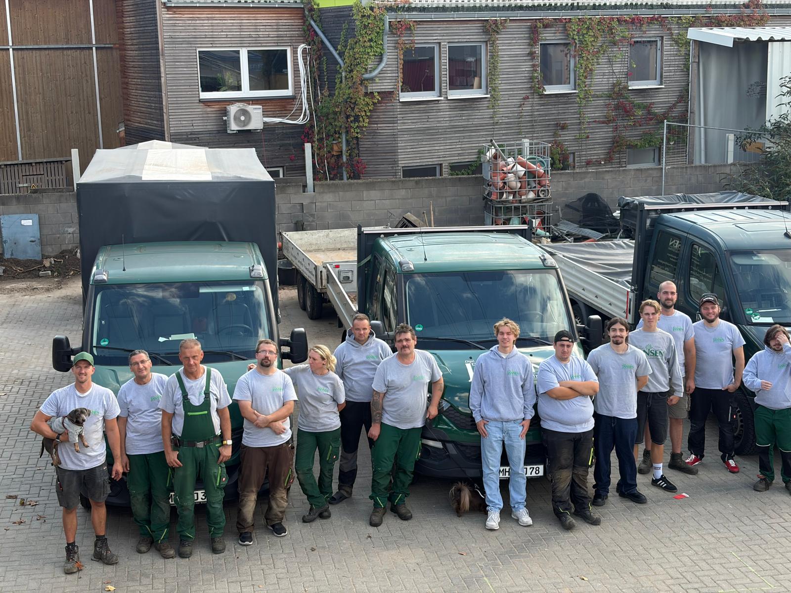 Das Team der Flora und Mehr Daniel Jansen GmbH